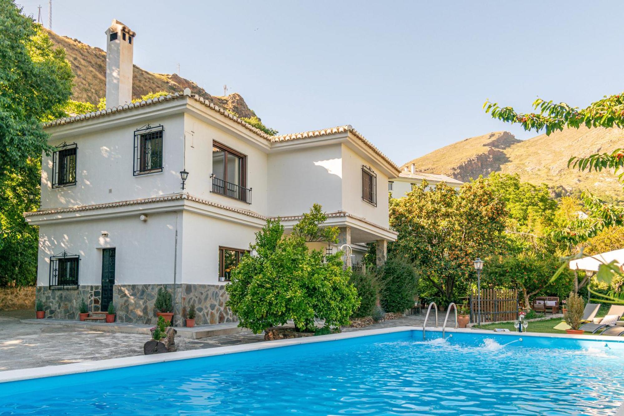 Casa Rural Olivillas Garden-Sierra Nevada Гуехар-Сьєрра Екстер'єр фото